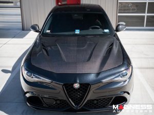 Alfa Romeo Giulia Hood - Carbon Fiber - Extreme Style